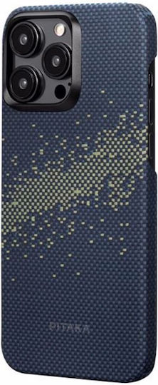 Pitaka Magez Back Cover Aramid Fiber Black (iPhone 15 Pro Max)