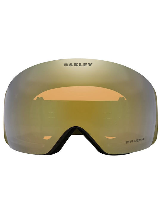 Oakley Ski- & Snowboardbrille Erwachsene Grün mit Linse Getönt in Grün Farbe