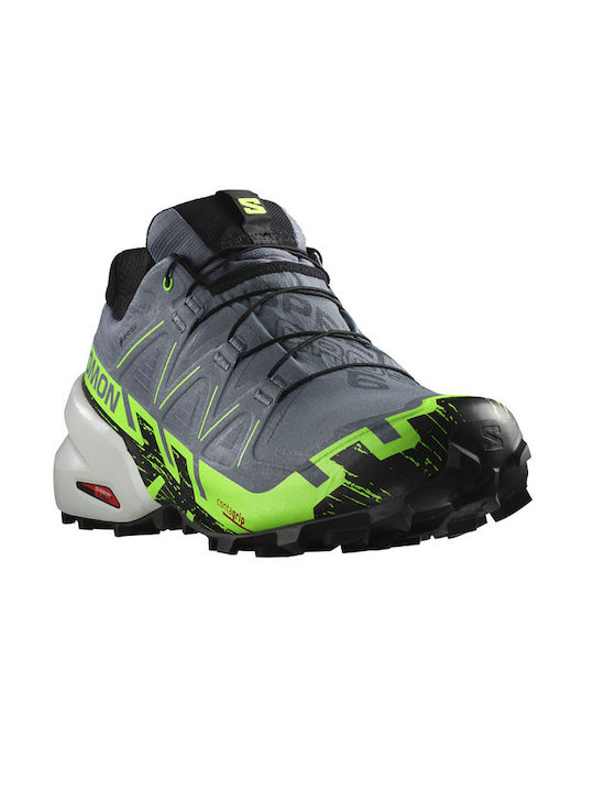 Speedcross 6 Sport Shoes Trail Running Gray Waterproof with Gore-Tex Membrane