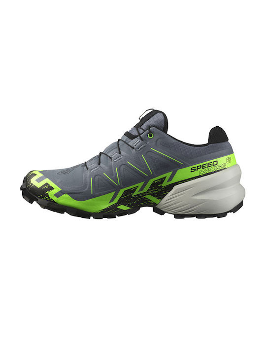 Speedcross 6 Sport Shoes Trail Running Gray Waterproof with Gore-Tex Membrane