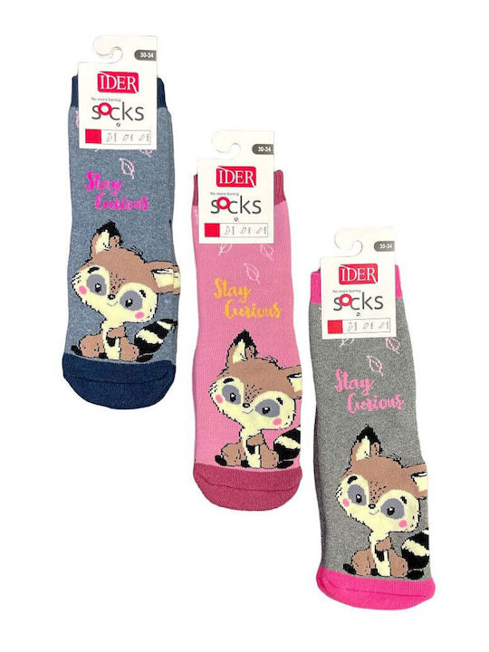 IDER Kids' Slipper Socks Pink