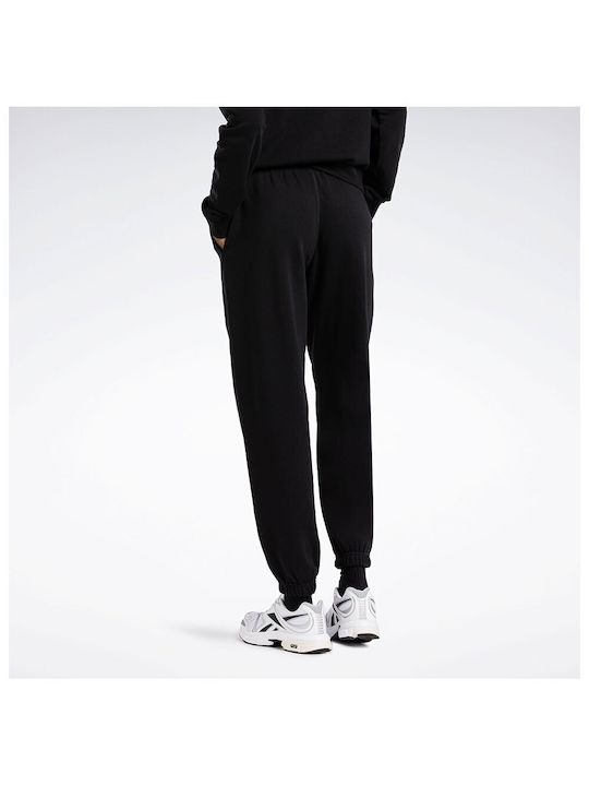 Reebok Identity French Terry Damen-Sweatpants Black