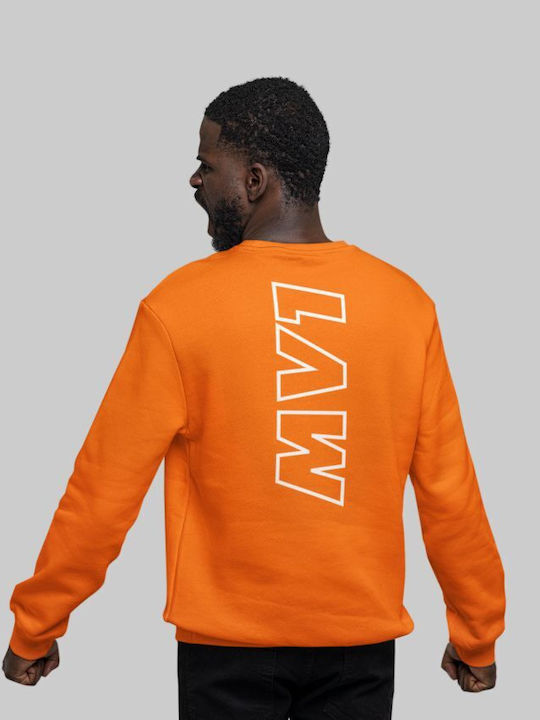 TKT Men's Sweatshirt ORANGE MAXVERST-SW-M-XXL