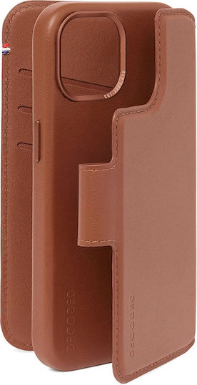Decoded Wallet Δερμάτινο 1mm Καφέ (iPhone 15 Pro)