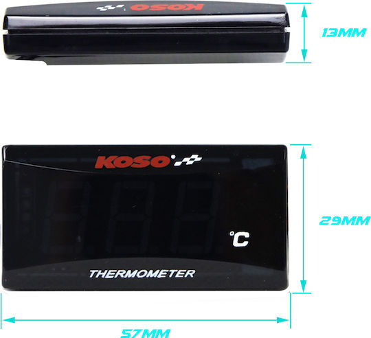 Koso Motorcycle Digital Speedometer