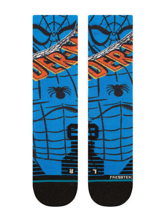 Stance Spiderman Mid Șosete sportive Albastre
