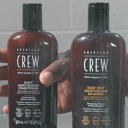 American Crew Daily Moisturising Балсам Хидратация за Всички типове Коса 250мл