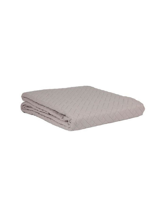 Sunshine Voielo Tagesdecke Einzelbett Light Grey 160x220cm