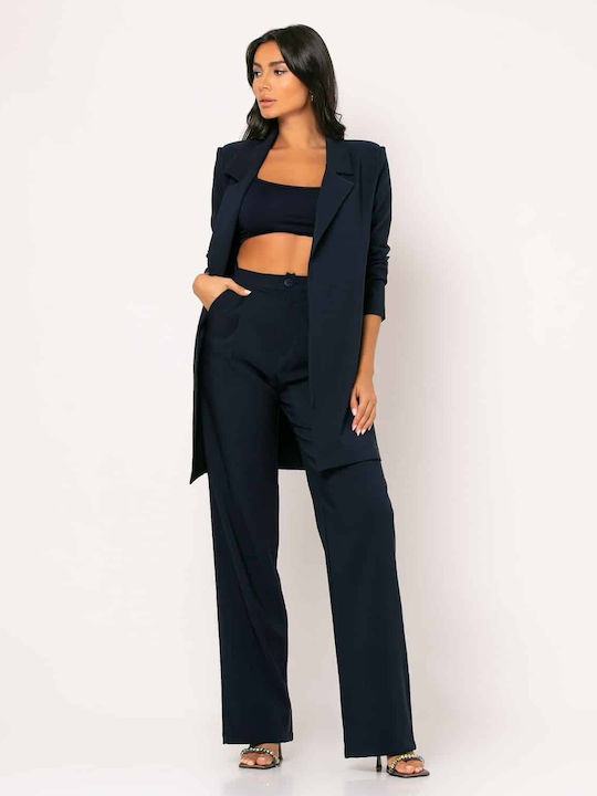 Noobass Damen Blazer Navy -
