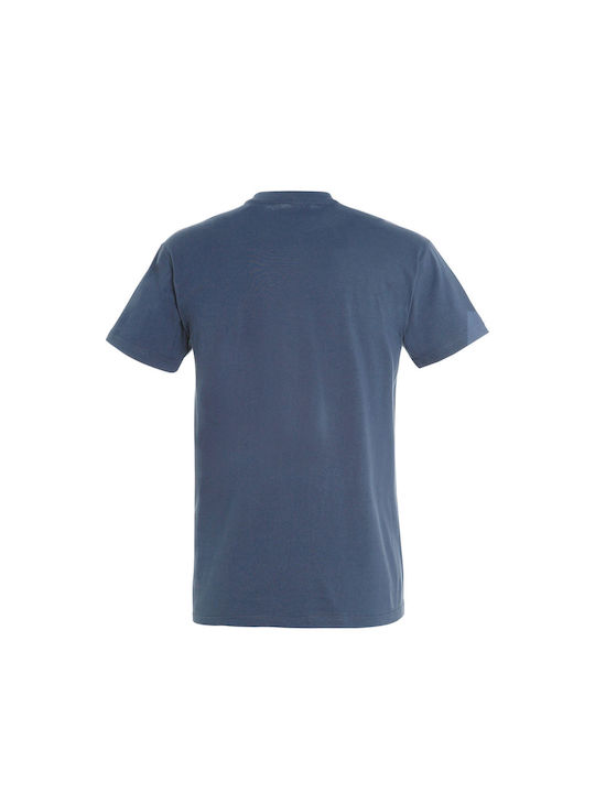 T-shirt Blue Cotton