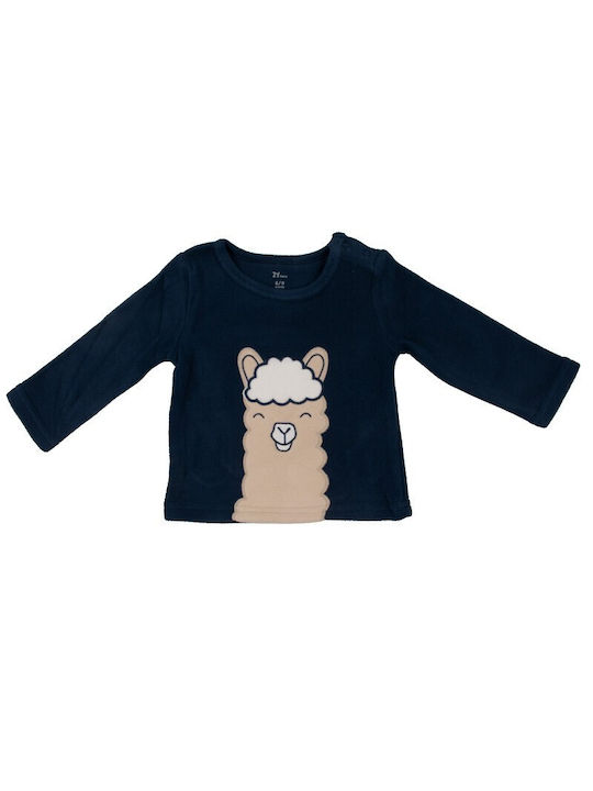 Zippy Kids Pyjamas Winter Fleece Blue