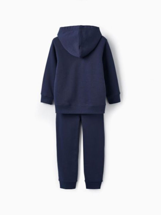 Zippy Kids Sweatpants Set Blue 3pcs