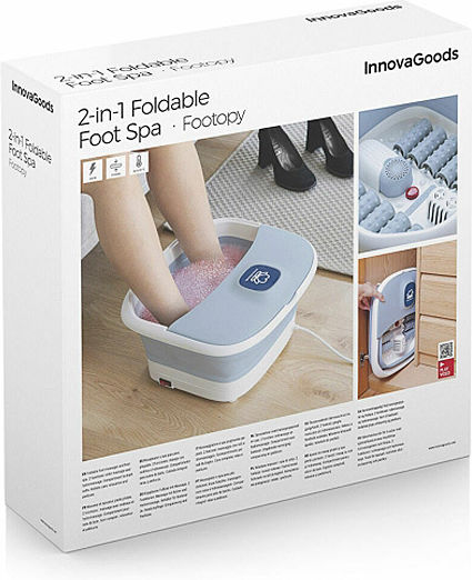 InnovaGoods Footopy Baie de picioare cu funcție de încălzire Albastru
