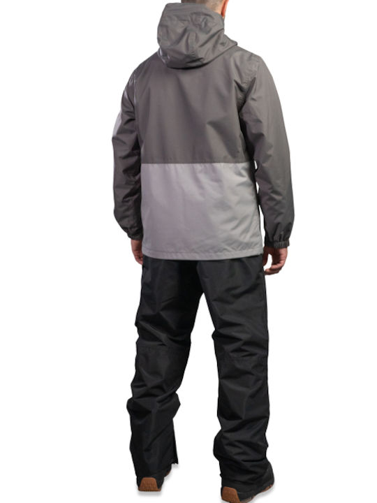 Black Hole 190401 Herren Winter Jacke Lässig Gray