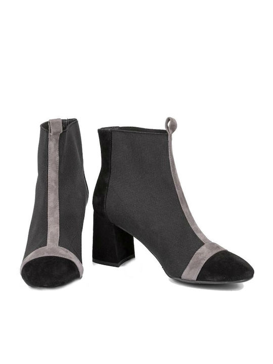 Stiefeletten Damen Schwarz