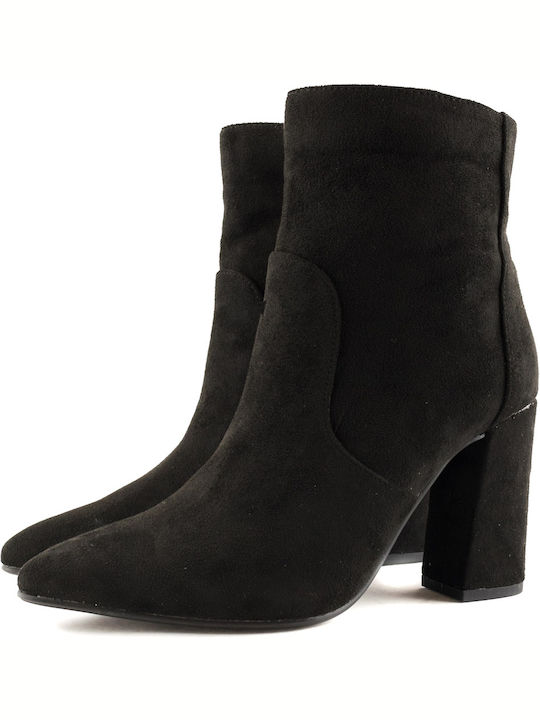 La Coquette Women's Ankle Boots with High Heel Black