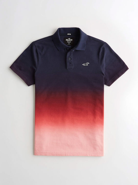 Hollister T-shirt Men's Short Sleeve Blouse Polo Blue