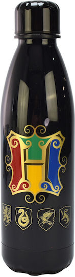 PCMerch Παιδικό Παγούρι Harry Potter Πλαστικό Μαύρο 500ml