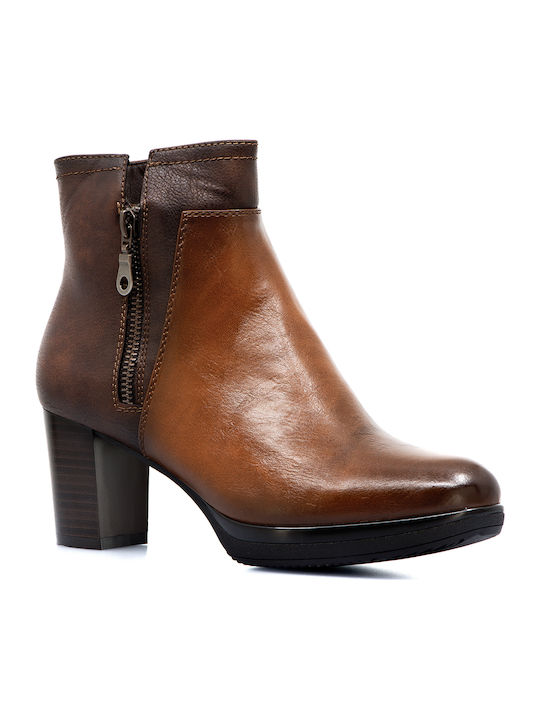 Papistas Women's Ankle Boots Tabac Brown