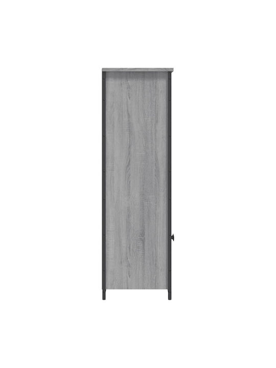 Bibliothek Grau Sonoma 62x32x103,5cm