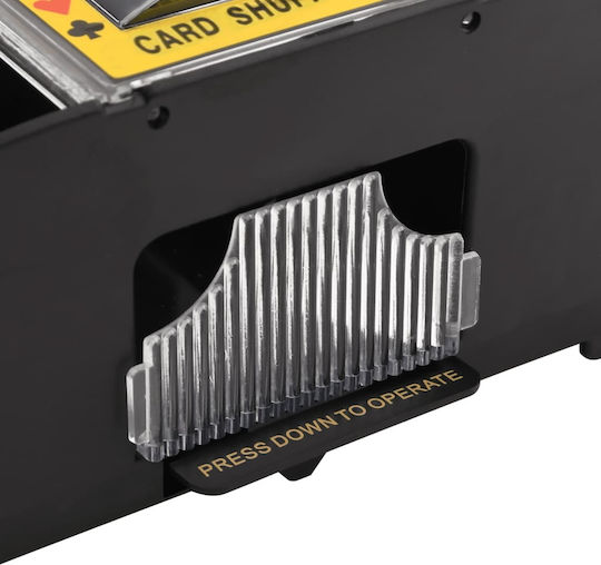 vidaXL Card Shuffler Paper Black 20.5x11cm 1pcs