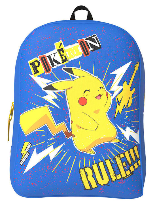 Pokemon School Bag Backpack Kindergarten in Blue color