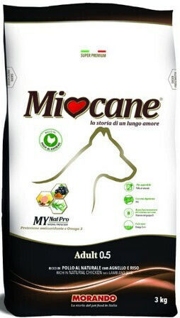 Miocane Adult Lamb & Rice 20kg Dry Food for Adult Dogs with Lamb and Rice