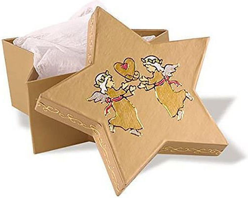 Folia Papier Box für Geschenke Braun