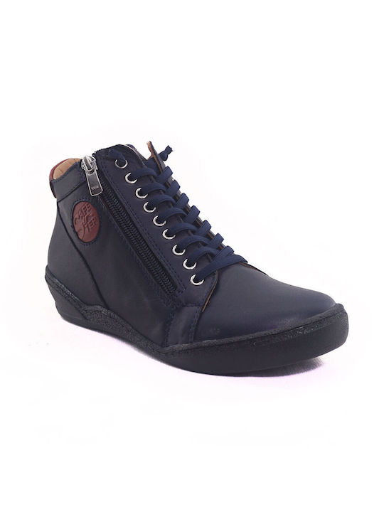 Safe Step Damen Stiefel Blau