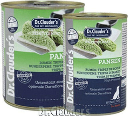Dr.Clauder's Wet Food Dogs in Cans with Tripe 400gr