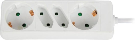 VK Lighting Πολύπριζο 4 Θέσεων