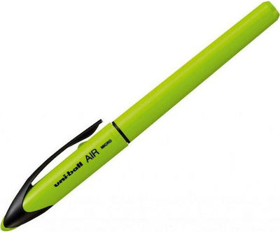 Uni-Ball Air Micro UBA-188EL-M Pen Rollerball 0.5mm with Blue Ink Lime