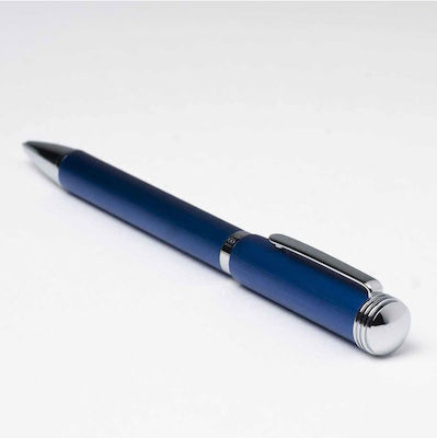 Cerruti Στυλό Ballpoint με Μπλε Mελάνι Bowery Blue