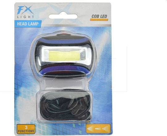 Lanternă Frontală LED cu Luminozitate Maximă 40lm Albastru Negru