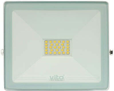 Vito Αδιάβροχος LED Προβολέας 20W Неутрално бяло 4000К IP65