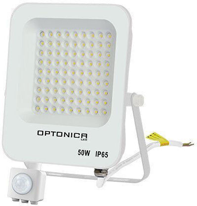 Optonica Στεγανός Προβολέας LED 10W Ψυχρό Λευκό 6000K IP65