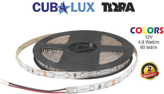 Cubalux Waterproof LED Strip 12V Yellow Light 5m Type SMD3528