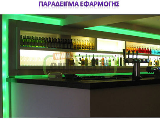 Adeleq Ταινία LED 12V Πράσινο Φως 5m Τύπου SMD3528