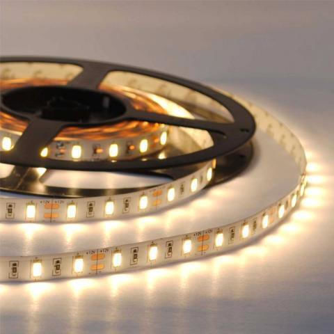 Fos me Ταινία LED 24V Θερμό Λευκό Φως 5m Τύπου SMD5050