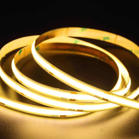 Redled Bandă LED 24V Alb Cald Lumină 5m Tip COB