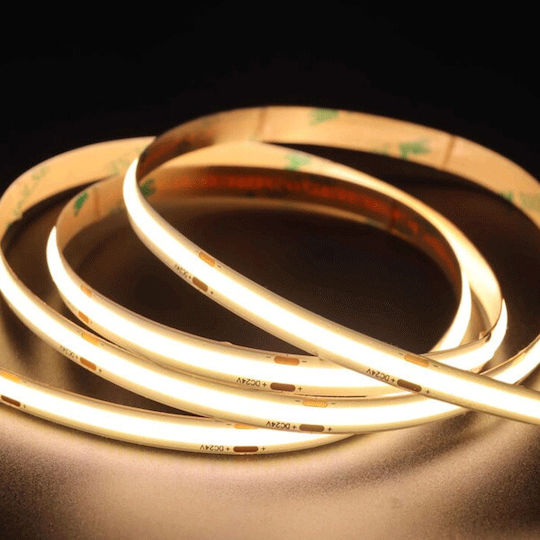 Redled Ταινία LED 24V Φυσικό Λευκό Φως 5m Τύπου COB