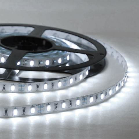 Fos me Waterproof LED Strip 12V Cold White Light 5m Type SMD2835