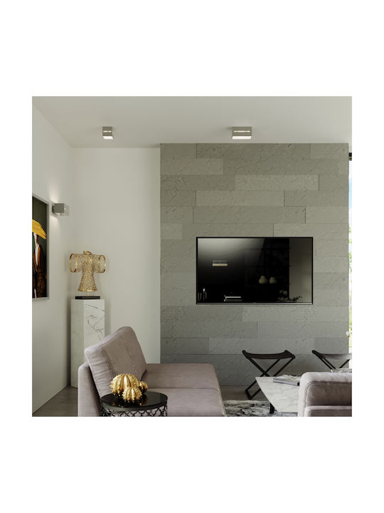 Sollux Lobo Modern Lamp Wall Gray 10x13x13cm