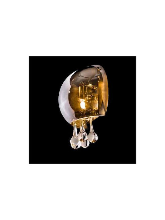 AZzardo Leuchte Wand Silber 7cm AZzardo Leuchte Wand Silber 7cm