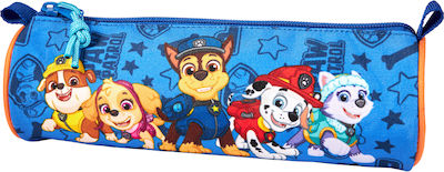 Fabric Blue Pencil Case Paw Patrol with 2 Compartments