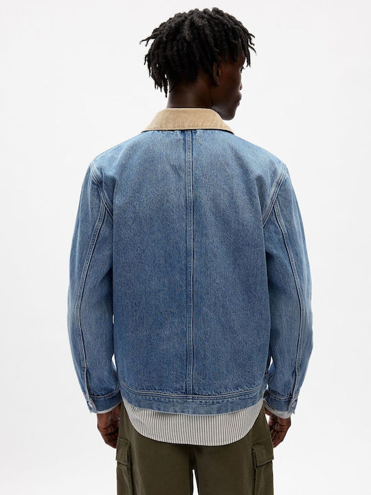 Denim Jacke Mittelblau