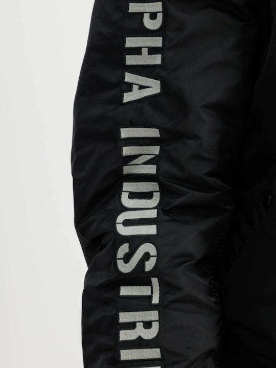 Ma-1 D-tec Geci Barbati Iarna Puffer Negru