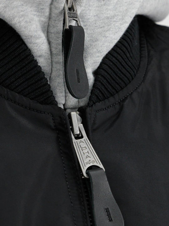 Ma-1 D-tec Geci Barbati Iarna Puffer Negru