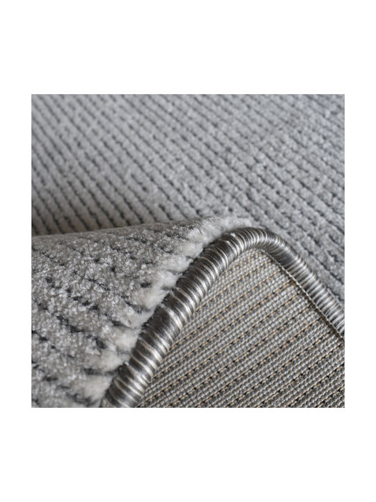 Saray Home Χαλί Ορθογώνιο με Κρόσια Γκρι 200x300cm