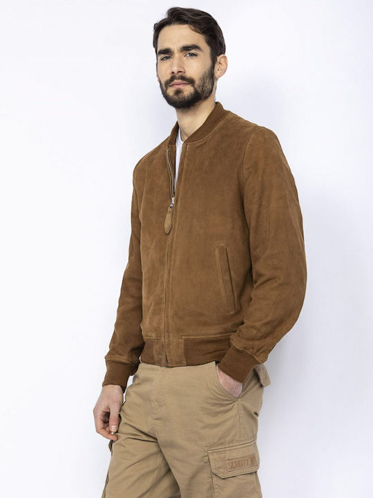 Μπουφάν Bomber Καμηλό (Camel)